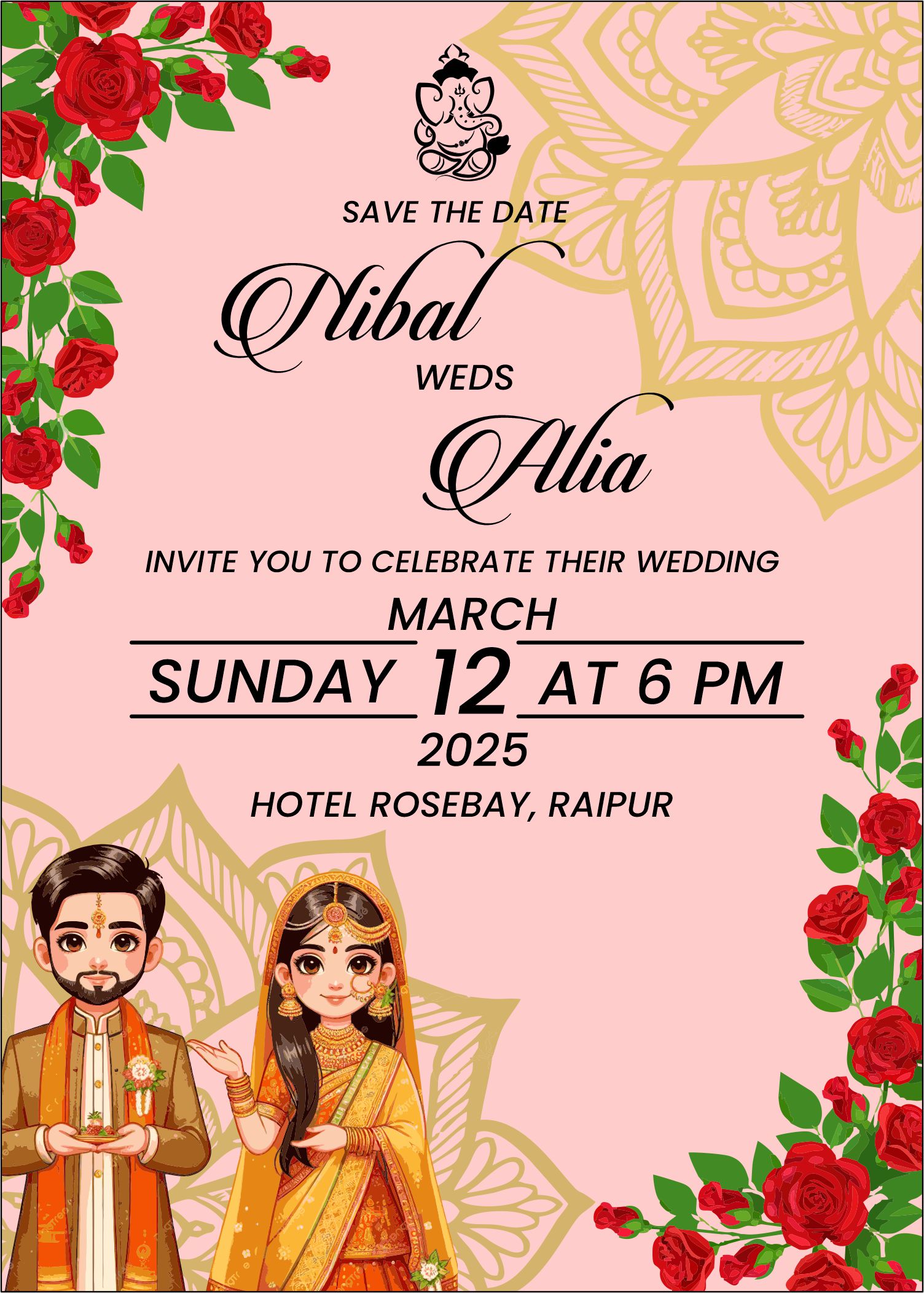 wedding invitation