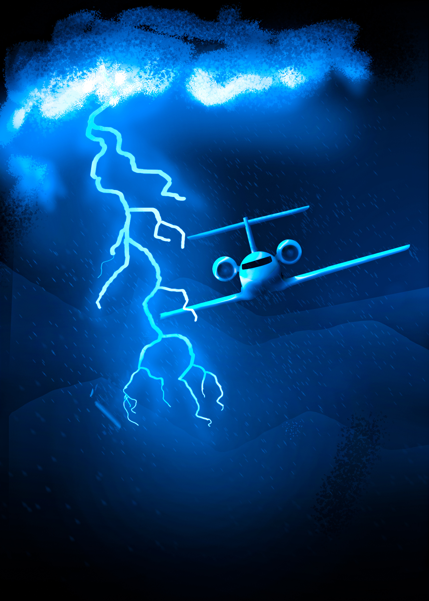 Artwork using monochrome