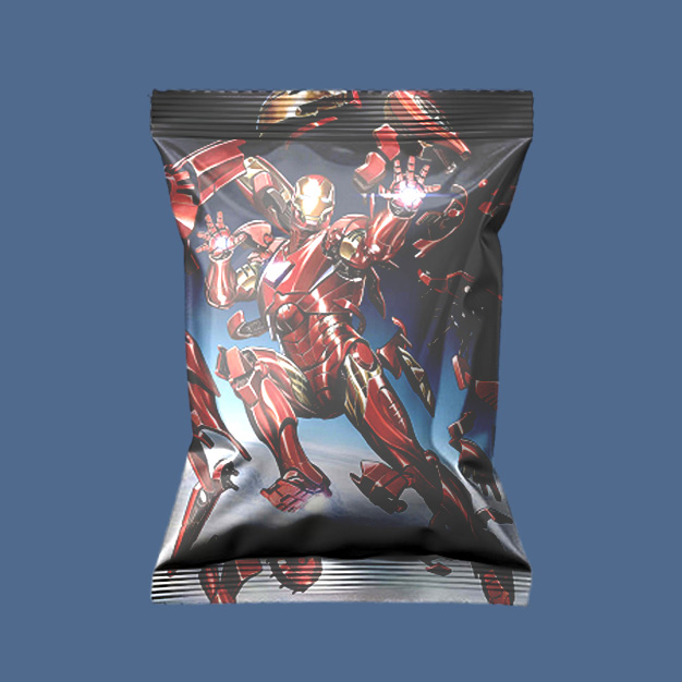 Chips Packaging Bag Mockup Design