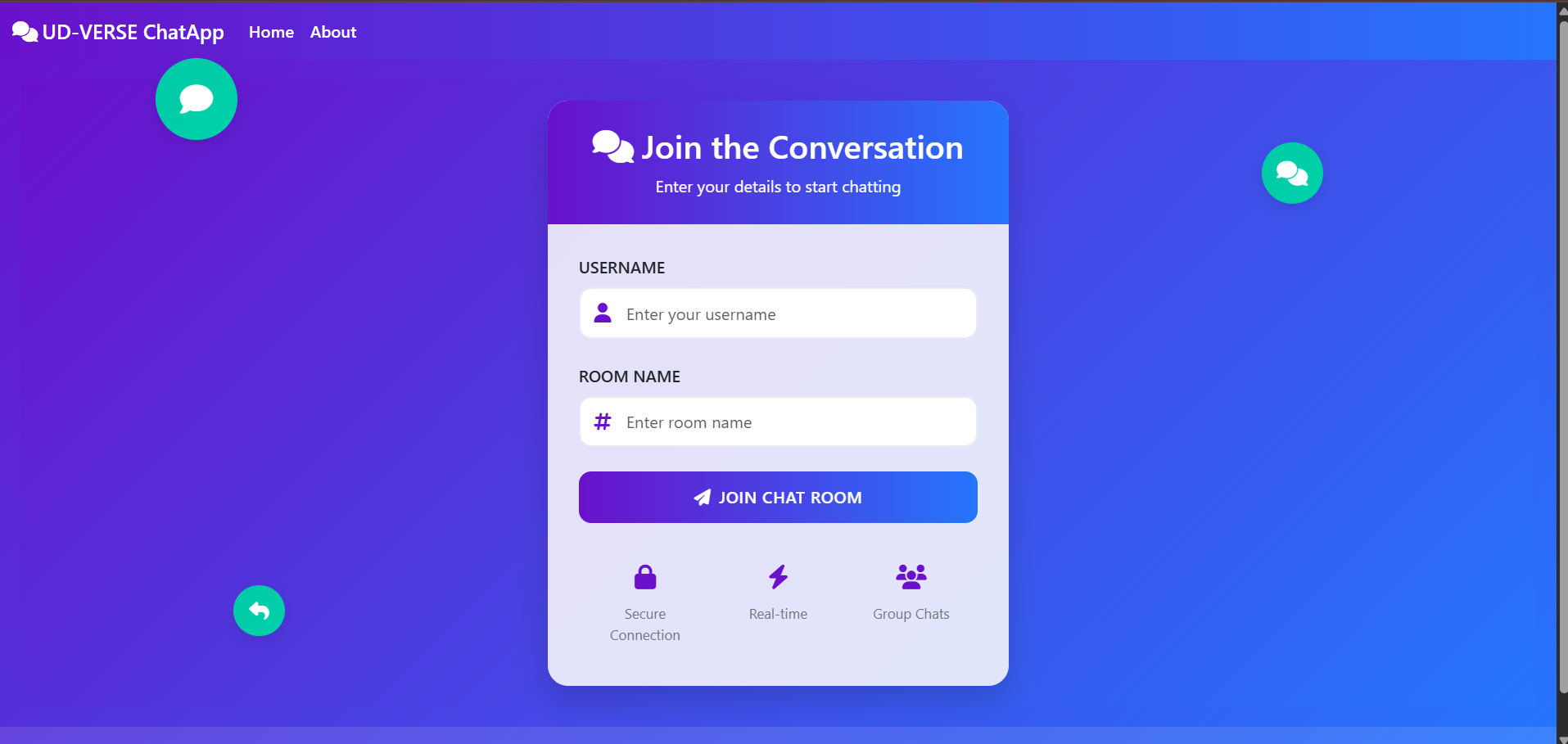 UD-VERSE ChatApp