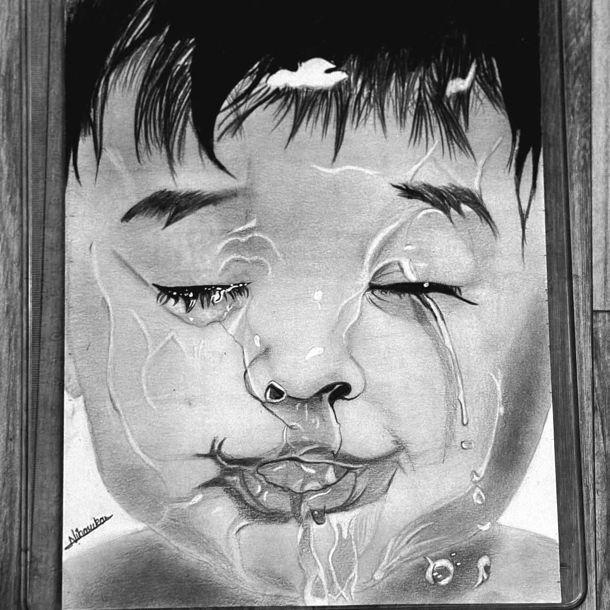Baby sketch 🤌🏻✨