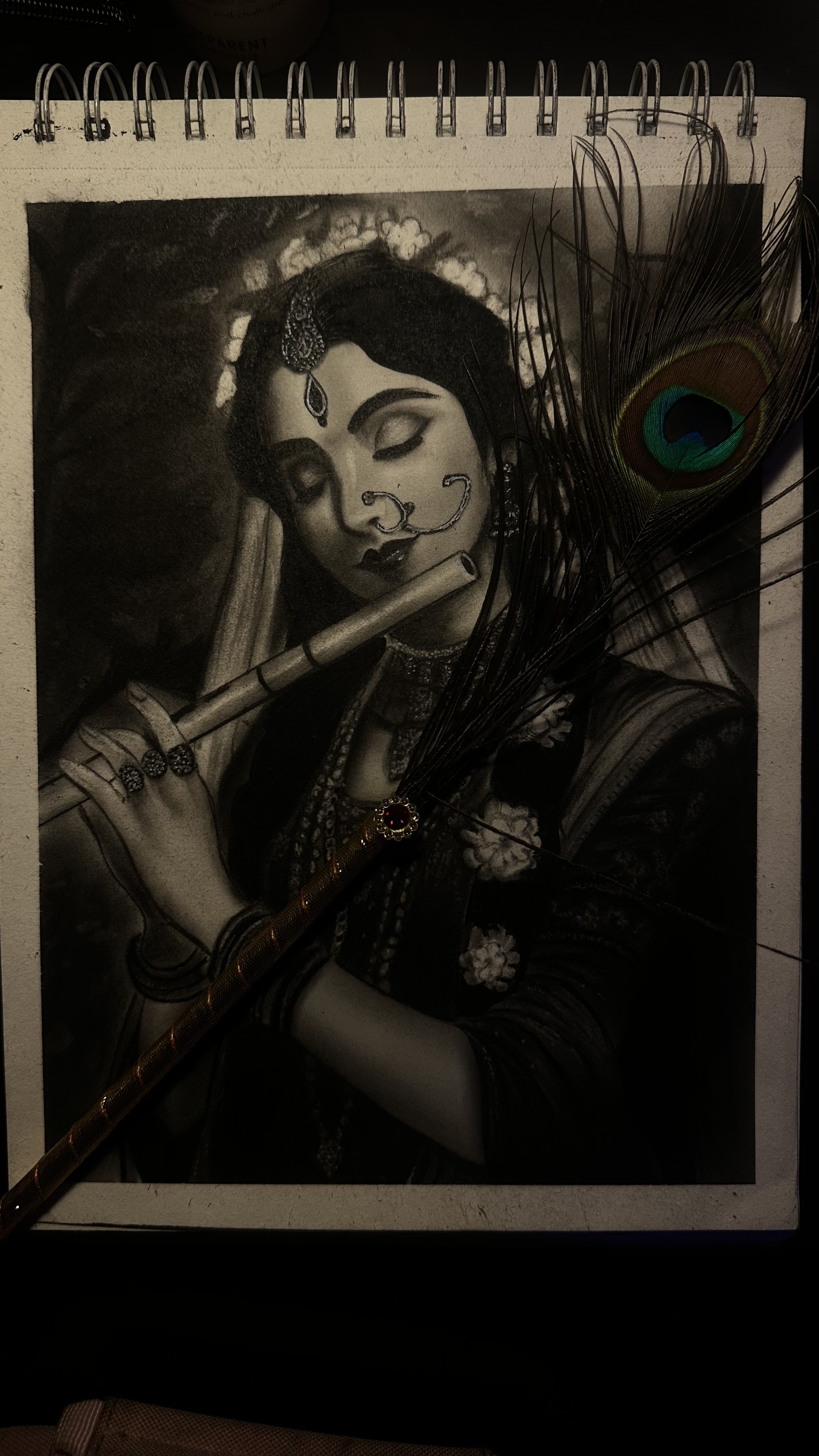 Radha ji sketch
