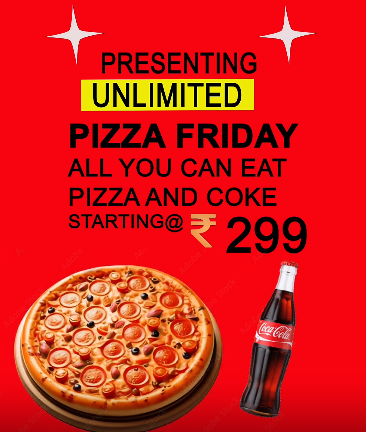 Pizza ads