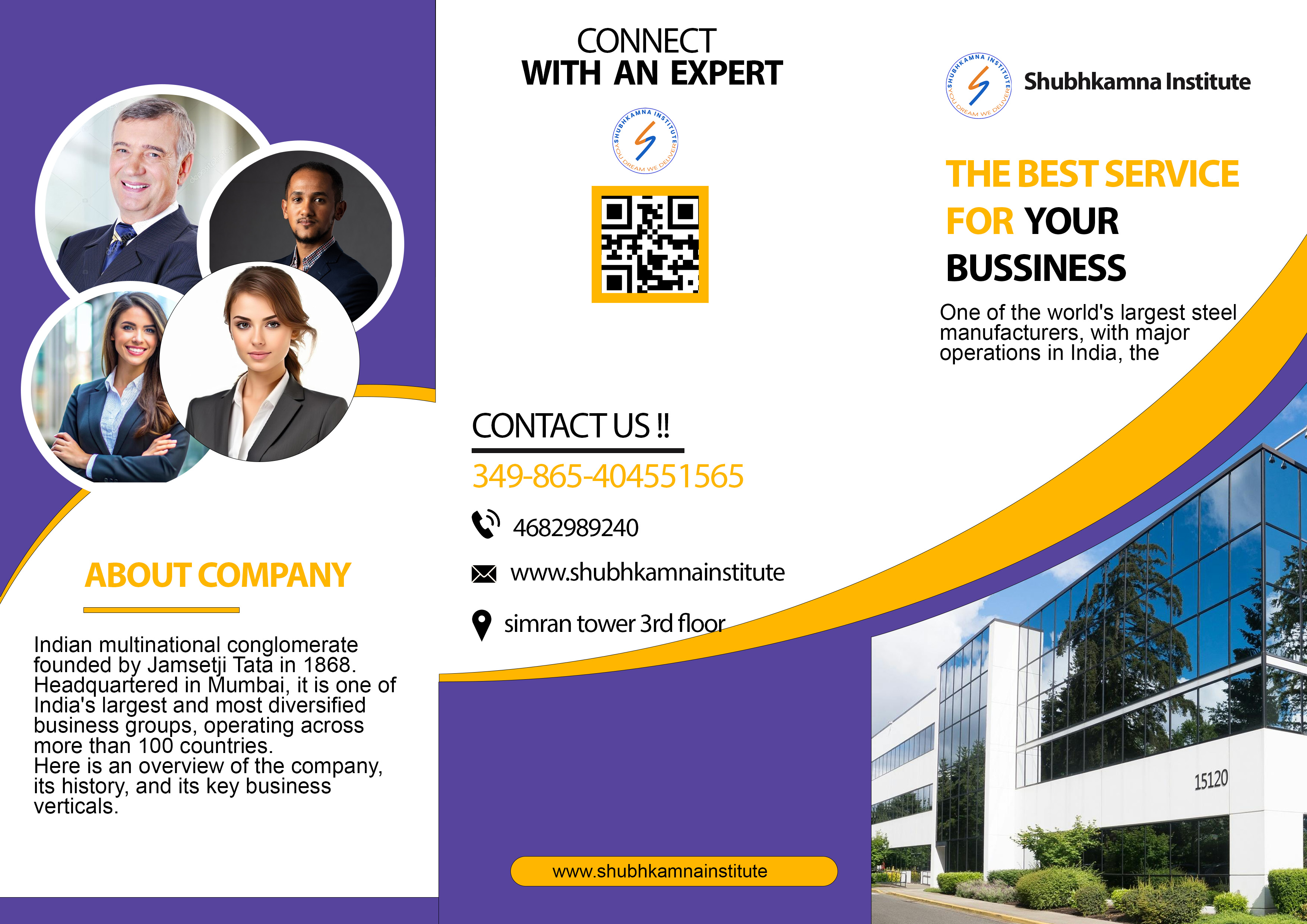 Brochure front