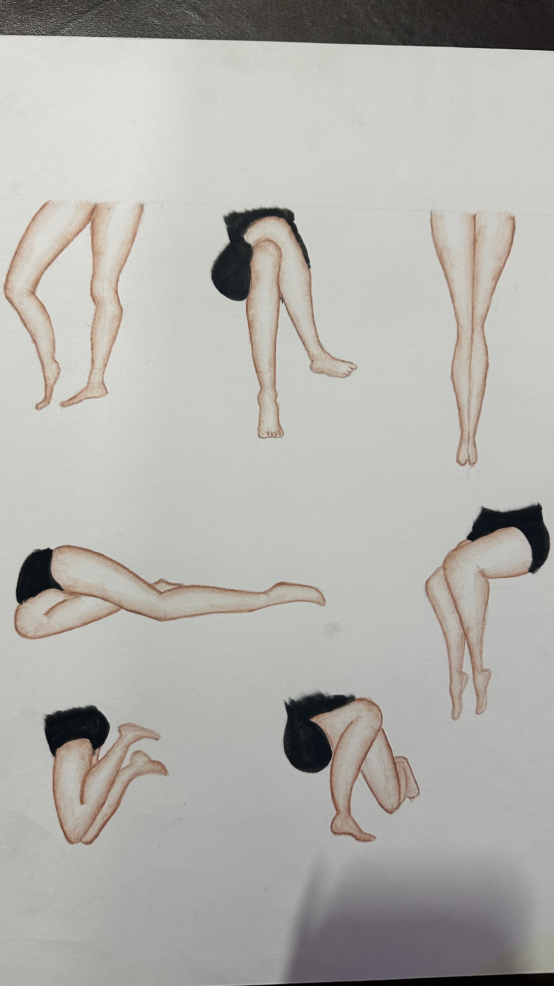 Leg poses