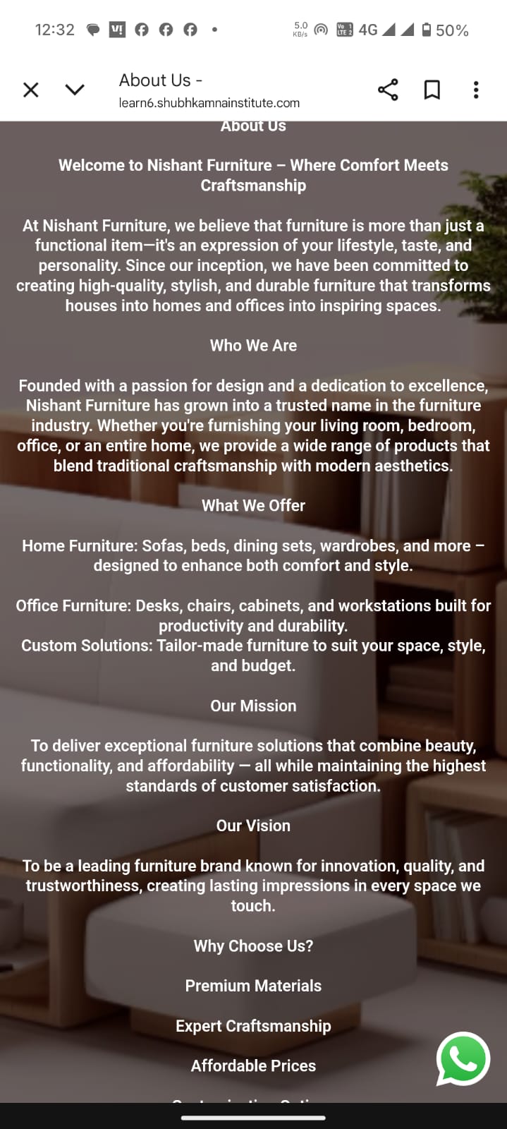 Website Work