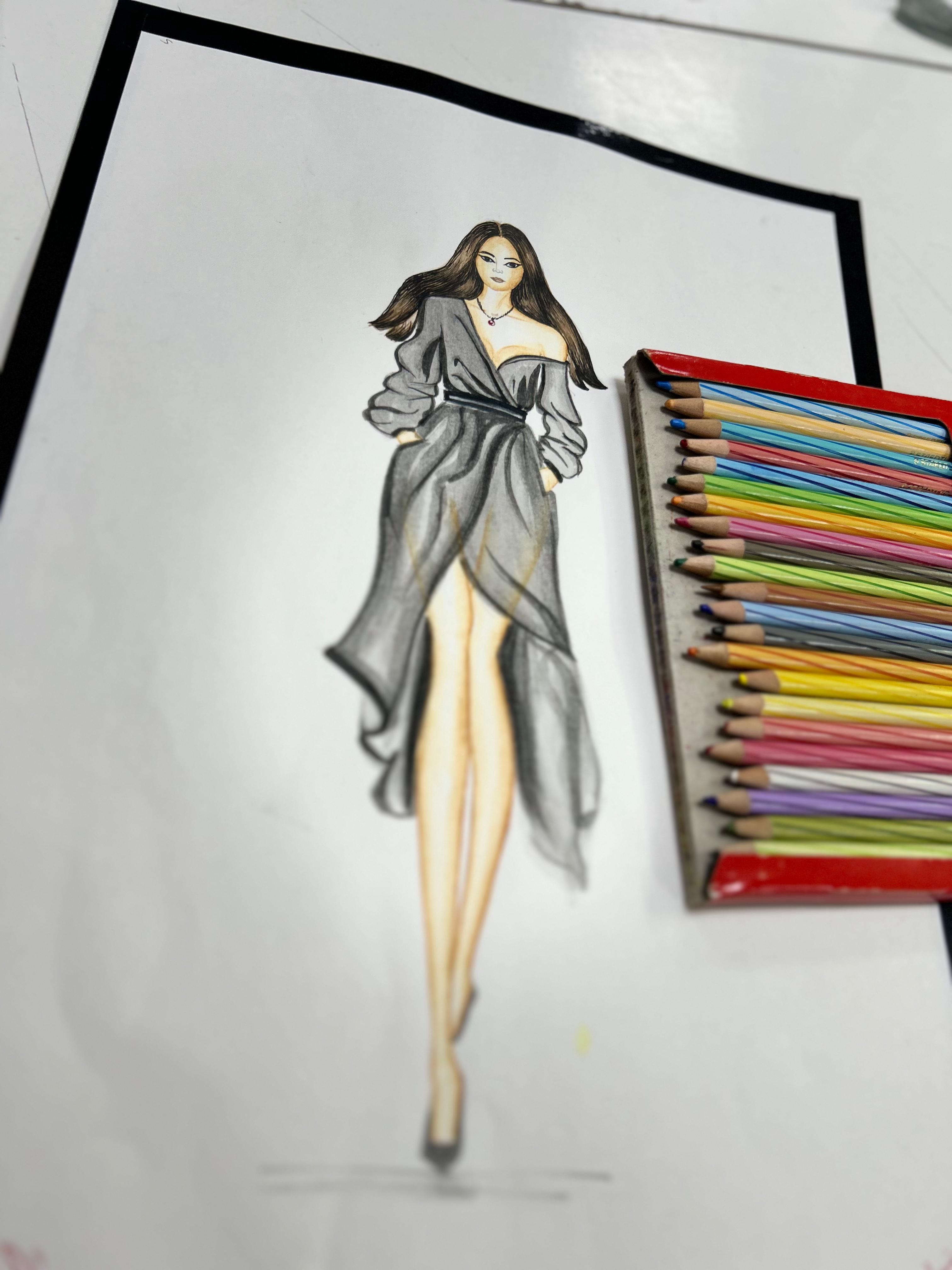 Ramp fashion illustration ✨