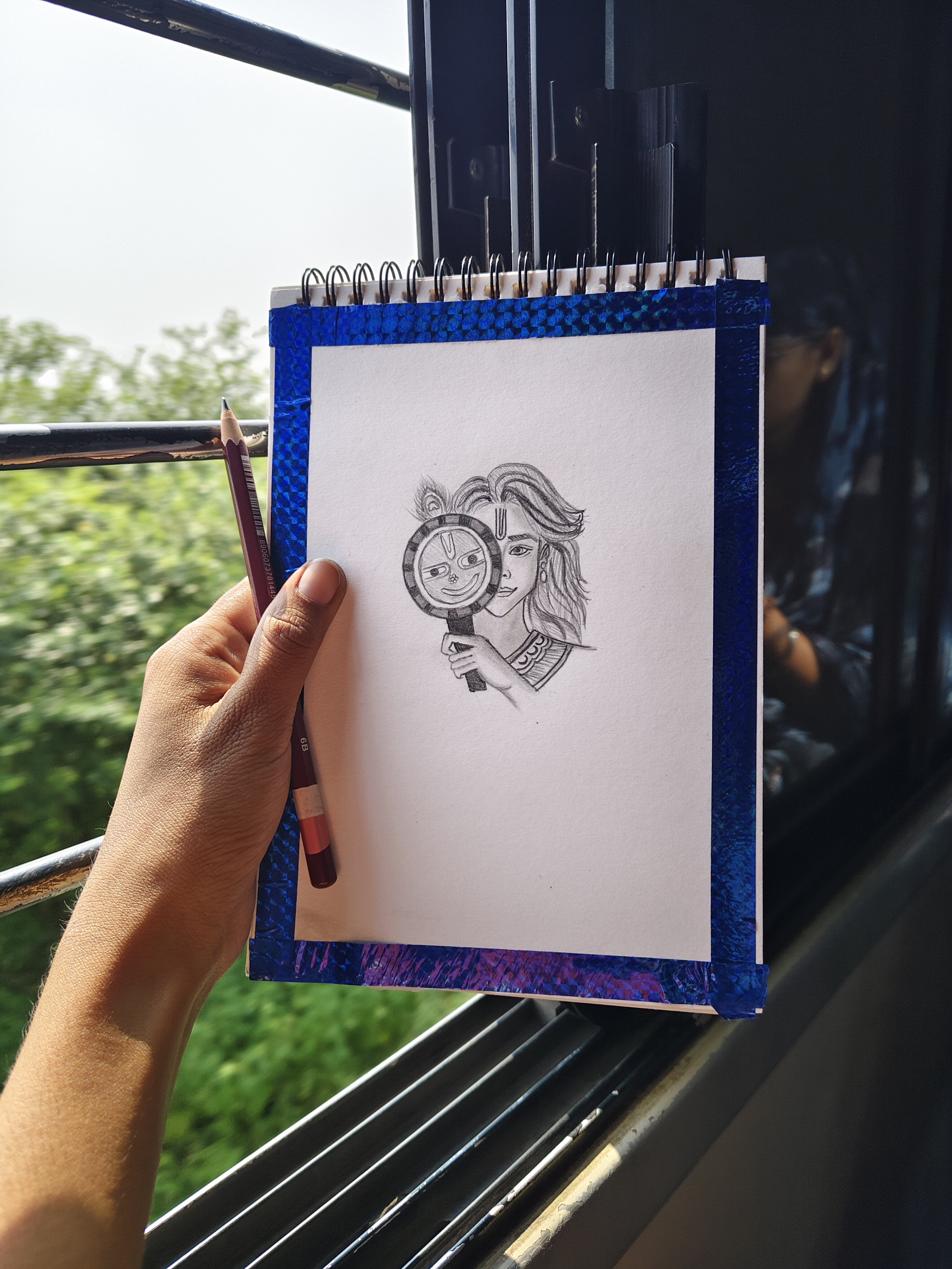 A peaceful journey with Kanha  🧿 ✨