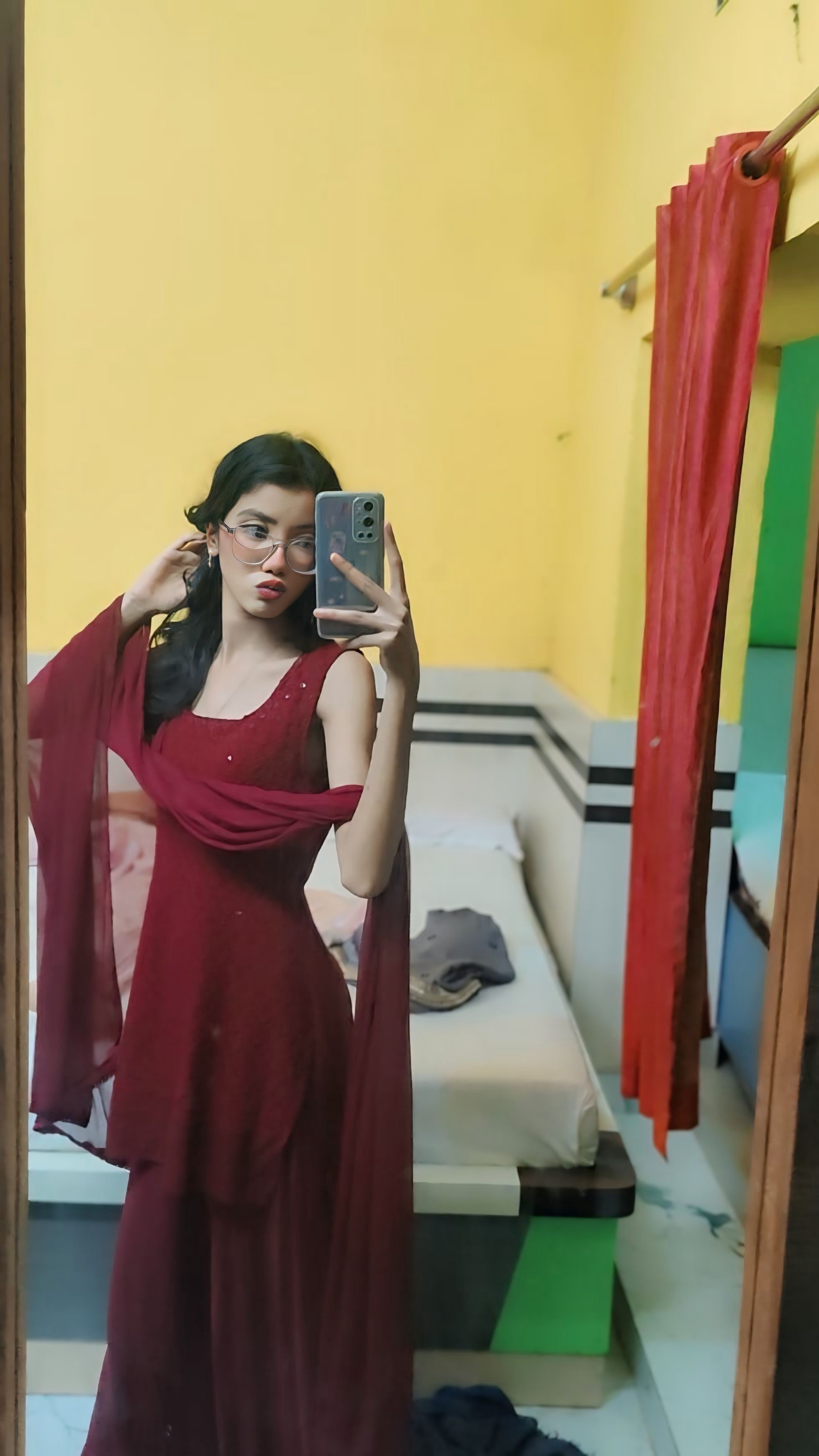 Kurti plazo set ♥️✨