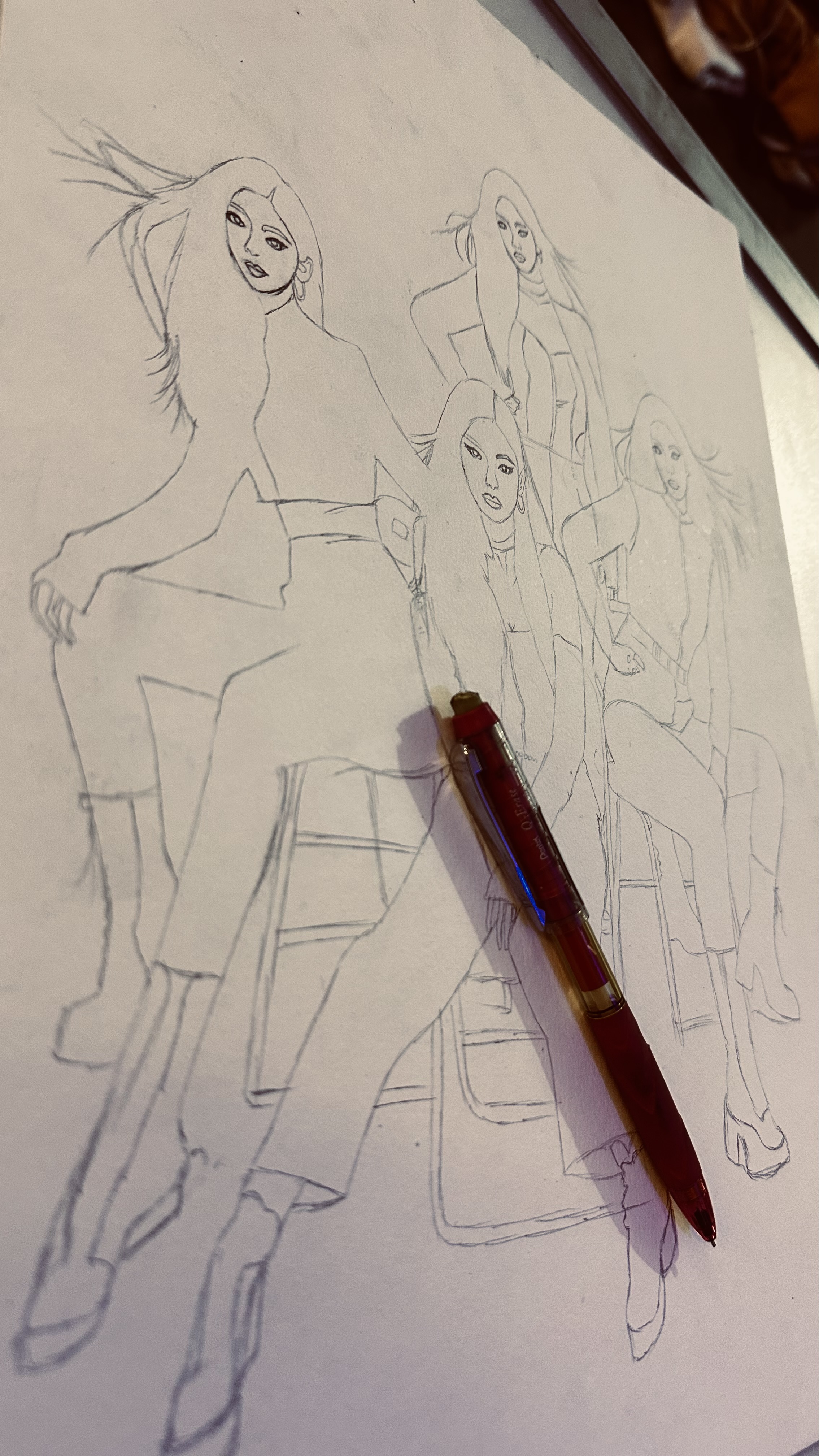 Luxury fashion illustration