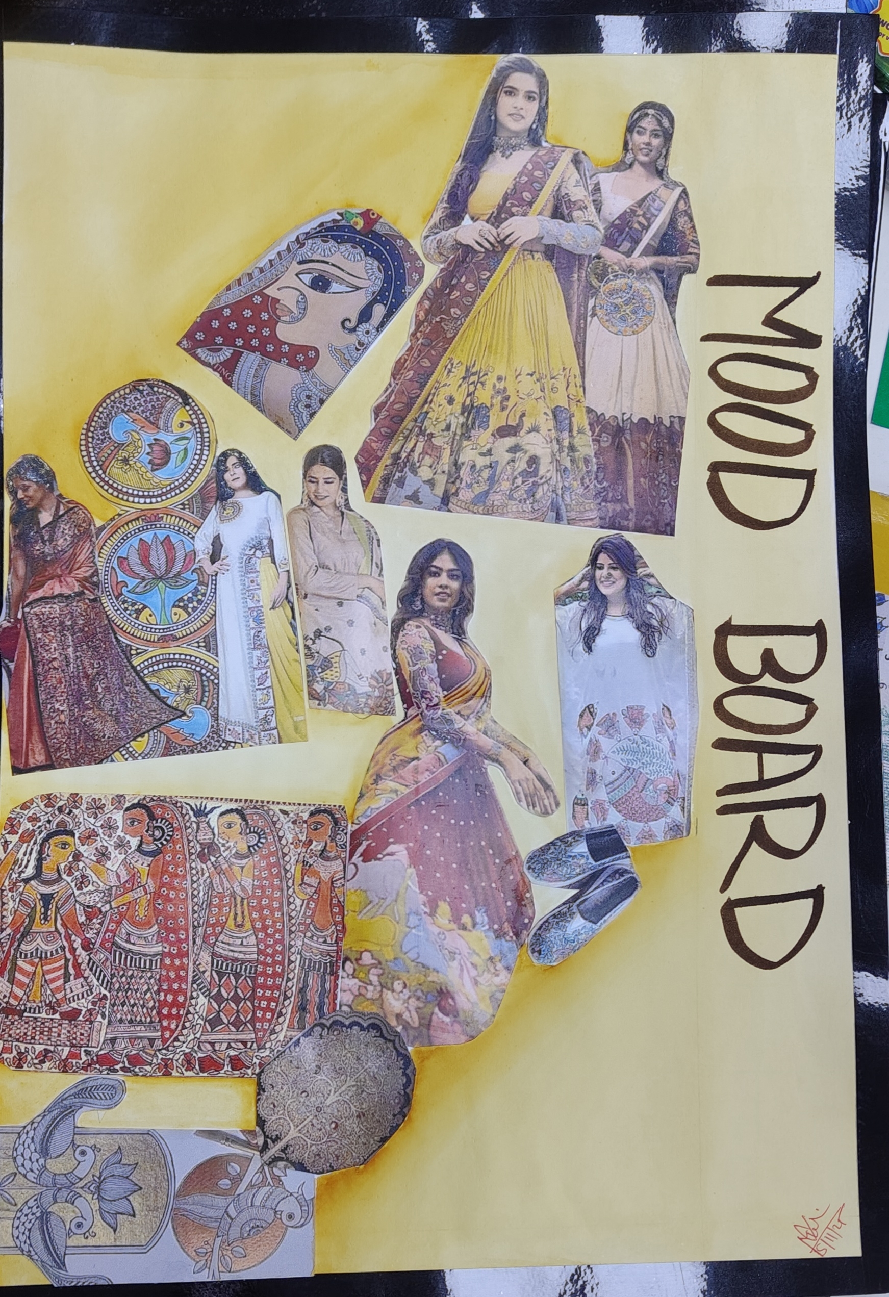 Madhubani mood board 🖌️🎨