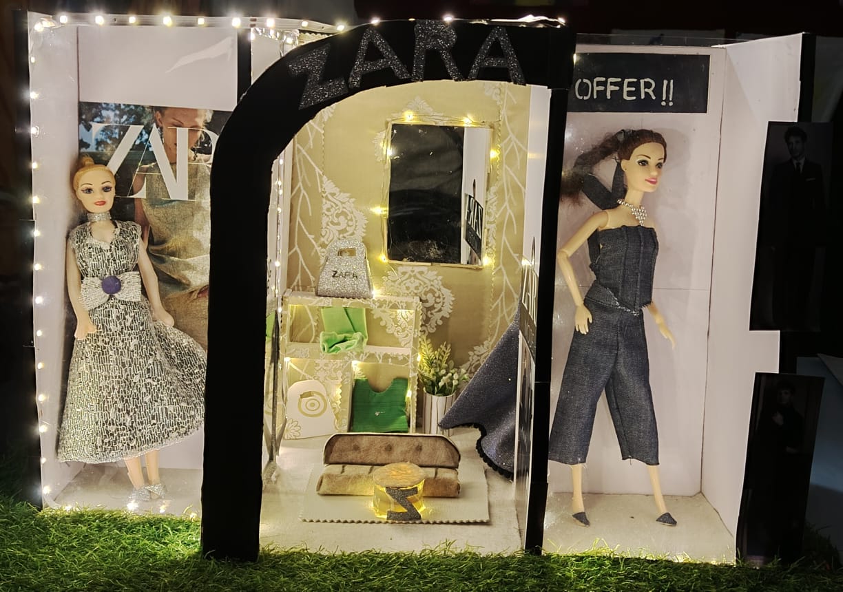 Visual merchandising modle