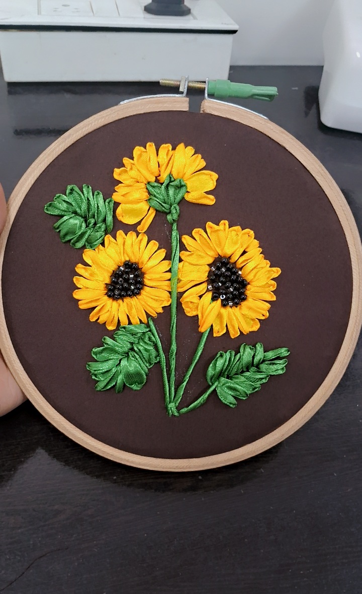 Ribbon Embroidery🌻