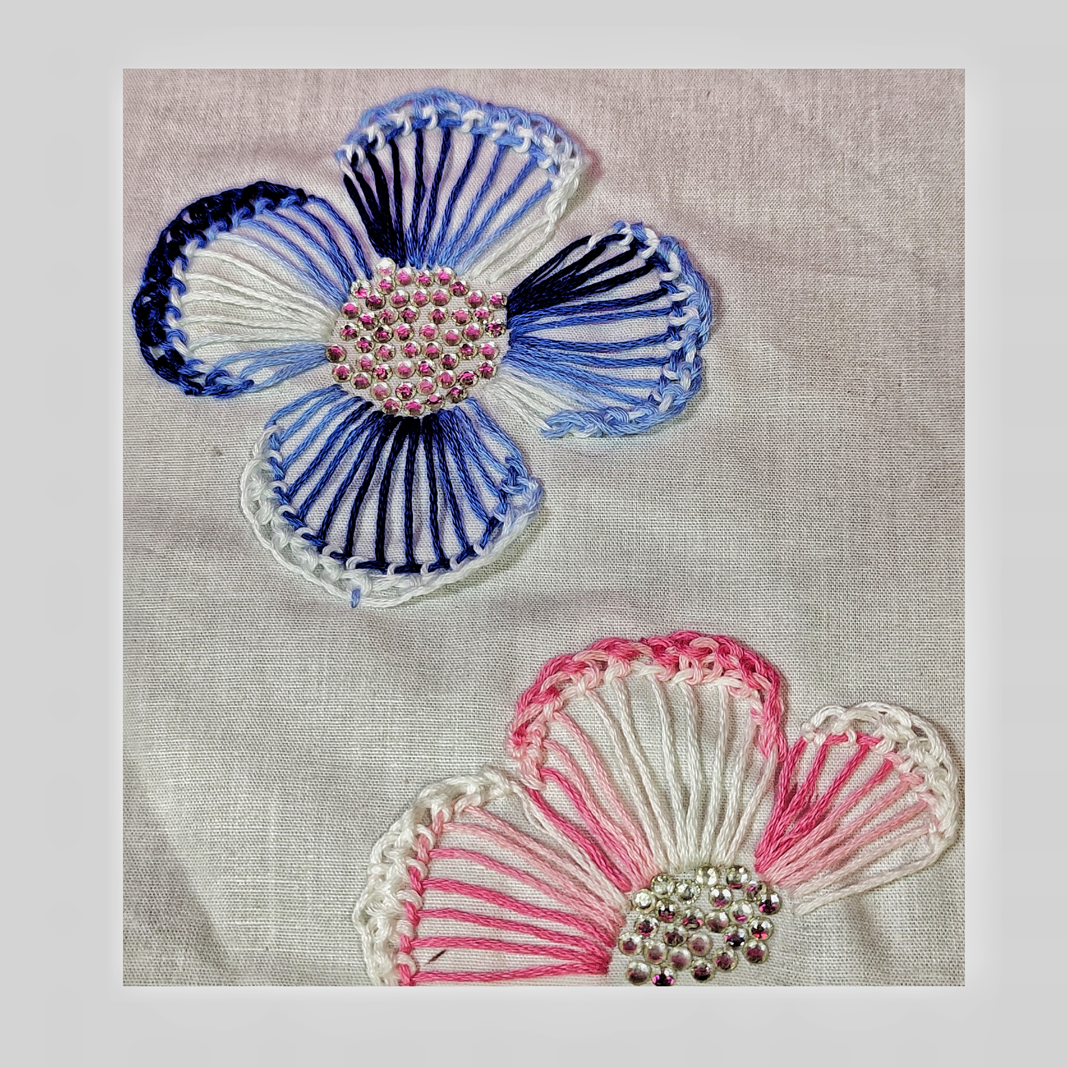 Floral Embroidery Design 🌸