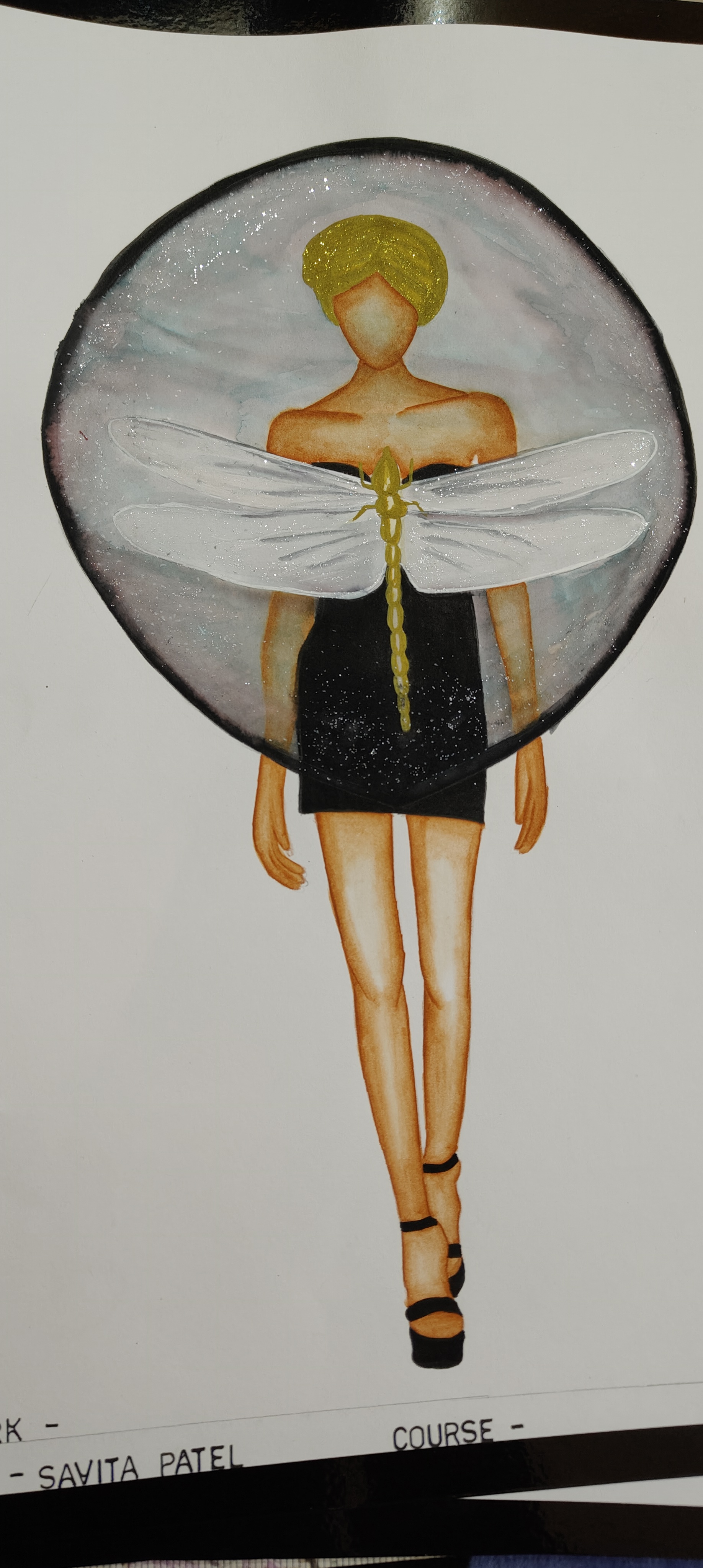 Avant garde theme illustration 🎨🖌️