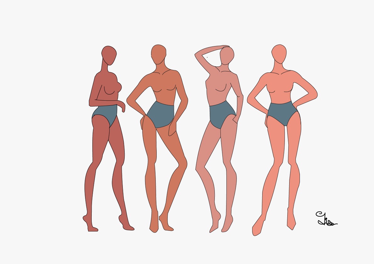 Fashion figures illustrator