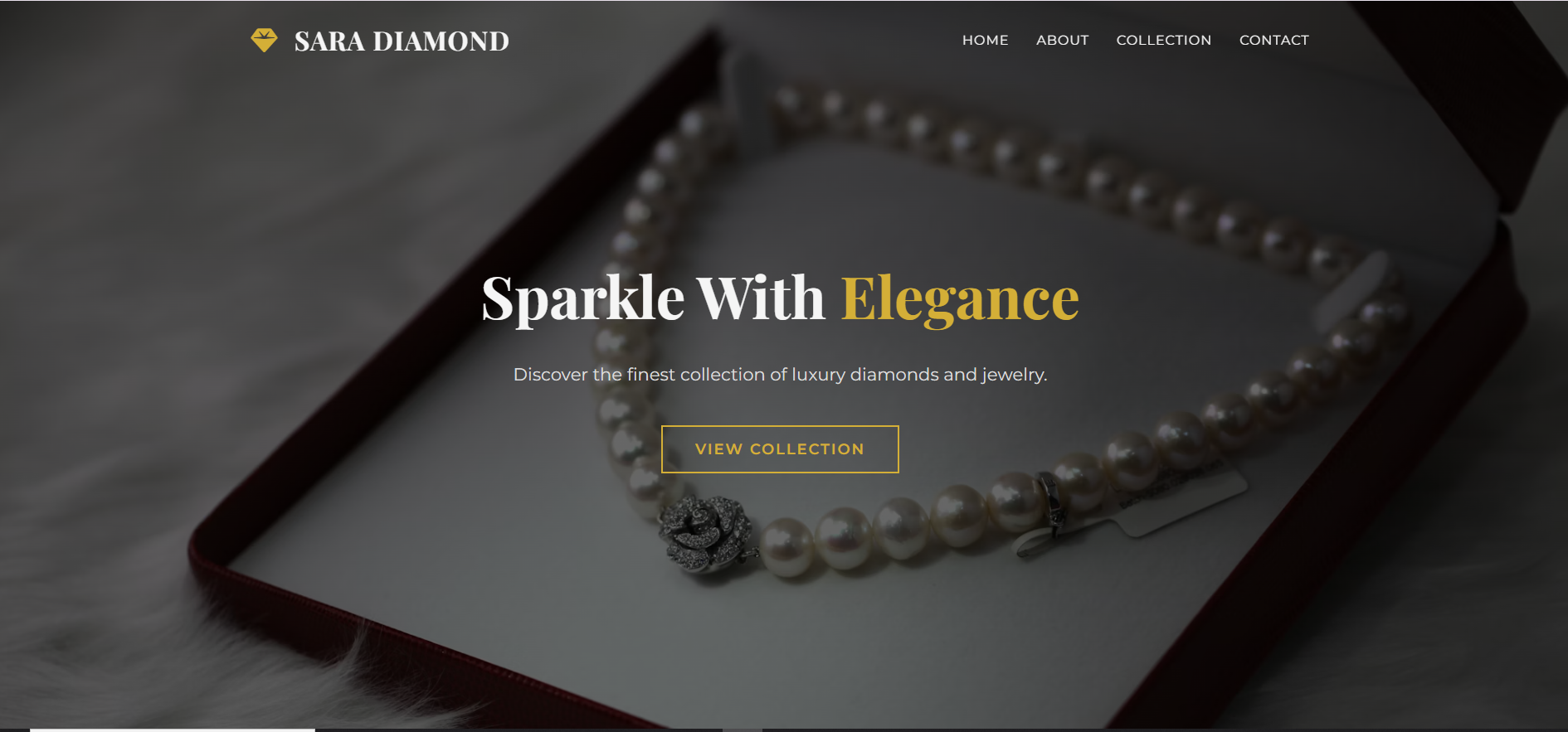 Sara Diamond Collection – Luxury Fashion Website